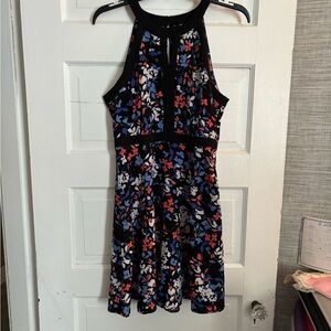 Elle Floral Halter Dress
